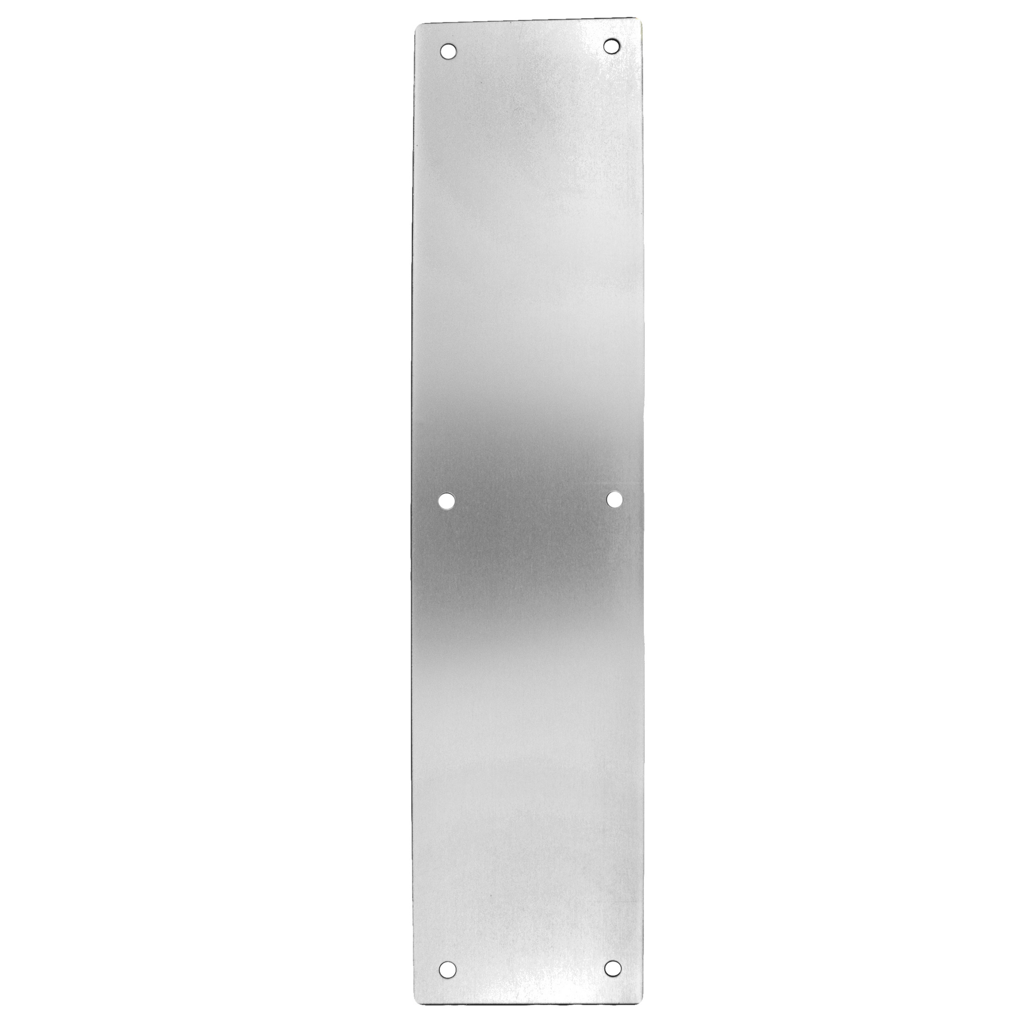 Trans Atlantic Stainless Steel Push Plate — 4in. x 16in., Model# GH-PP54-US32D